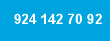 924 142 70 92